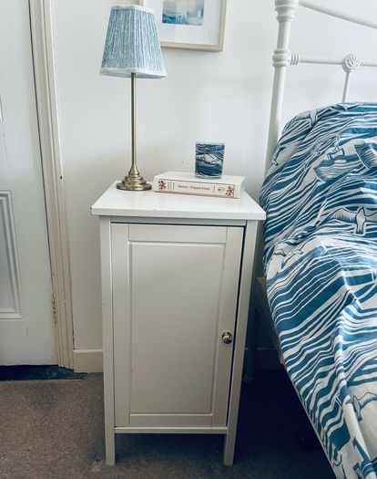 Pair of Discontinued IKEA HEMNES Bedside Cabinets Lockers White
