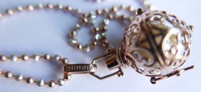 Sterling Silver 925 Gild Plated Angel Whisperer from Engelsrufer length 31" - 26,4g