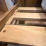 Oak King bed frame Image 7
