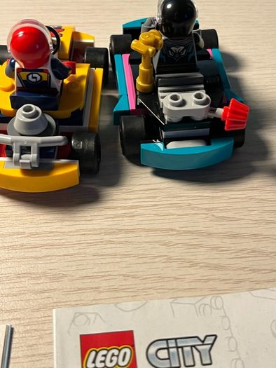 Lego City Go-Karts and Race Drivers