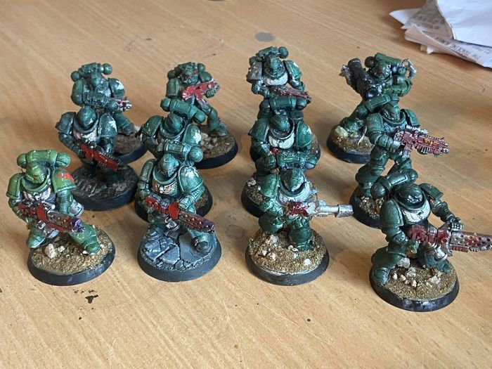 Warhammer 40k Dark Angels and general space marine lot