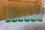 A Brand New Set of 6 Tall Bacardi Rum Glasses