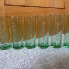 A Brand New Set of 6 Tall Bacardi Rum Glasses