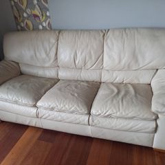 Leather sofas