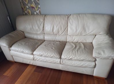 Leather sofas