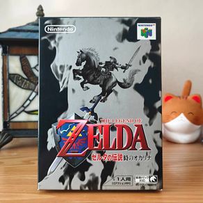 Zelda Ocarina of Time Nintendo 64 Japan N64.
