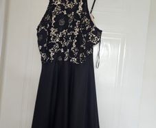 New Look Black Knee Length Dress With Tag