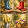 Decoupage graphics on printable rice paper Image 5