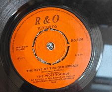 The Wolfhounds, The Boys of the Old Brigade, 7" Irish Folk Trad Irish Civil Rights