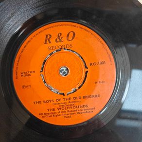 The Wolfhounds, The Boys of the Old Brigade, 7" Irish Folk Trad Irish Civil Rights