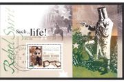 2001 Ireland Irish Heritage in Australia Miniature Sheet Stamp Miniature Sheet Fine Used with clear Dublin cancel