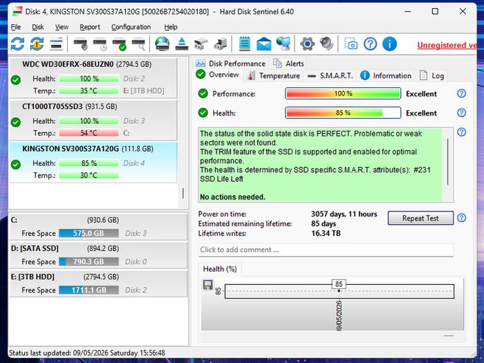 Kingston Ssdnow300 2.5inch Ssd 120gb