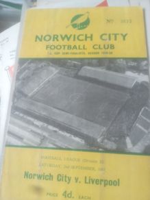 Rare Liverpool programmes
