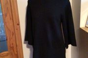L.K Bennett Ladies Black ribbed trim jumper size XS includes post