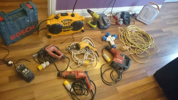 Broken power tools bought/repaired