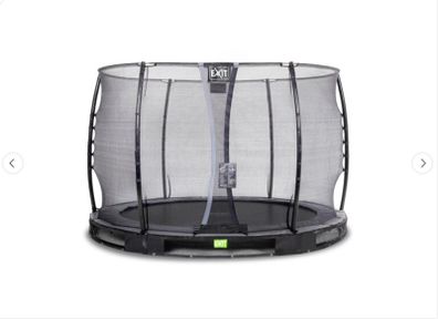 New EXIT Elegant ground trampoline 305cm with Economy safety net