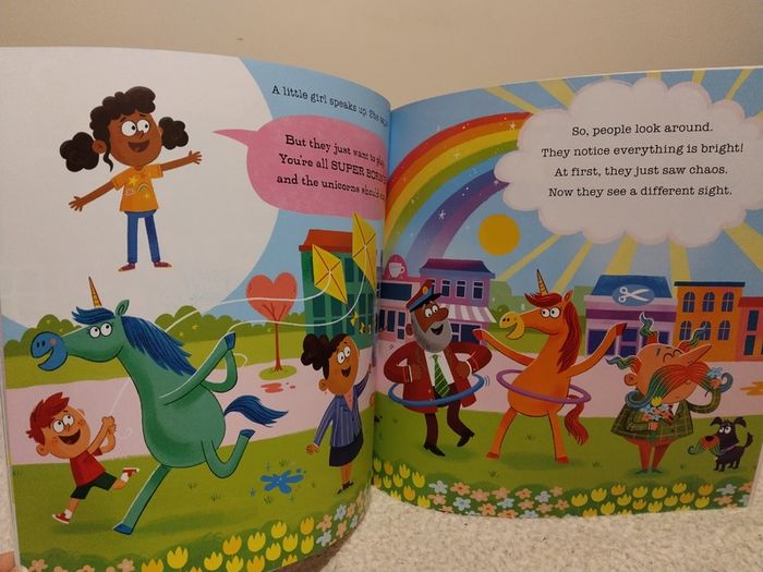 Uh-oh! It's the Unicorns! children,s storybook