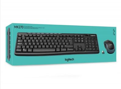 LOGITECH Combo MK270 Wireless Keyboard & Mouse Set