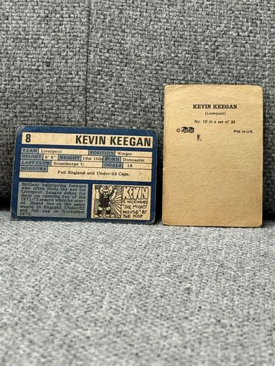 Kevin Keegan Football Cards