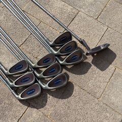 Open to offers on - Full Golf Set, Warwick Irons 3 to SW, Putter and Bag, Ideal Beginner