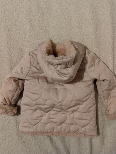 Warm Cosy Fleece Lined Hooded Jacket