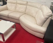 Genuine Leather Sofa, 4 Seater