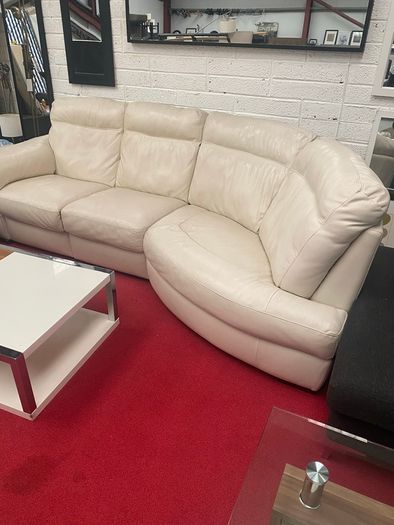 Genuine Leather Sofa, 4 Seater