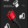 Magnetic Cable for iPhone xiaomi Huawei USAMS 3A Fast Charging Magnet USB Cable Micro USB Type C cable Magnet Charger&Data Sync Image 2