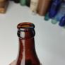 230 - Vintage Mineral Waters Distributors Mi-Wadi Clear Glass Decorative Collectible Bottle Image 8