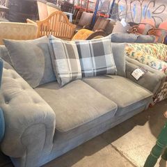 Grey 3-Seater Sofa