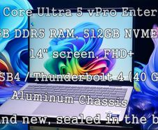 Dell Pro 14 Plus laptop, NEW, warranty till 2029