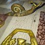 6 Beautiful Old Brass Ornaments Lizard Snail Frog Snake and 2 Horse Tackle Brass Postage Available, Image 3