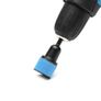 Glass Polish 12005 - 25mm ( 1") Spindle Pad - Blue Foam Medium Image 2
