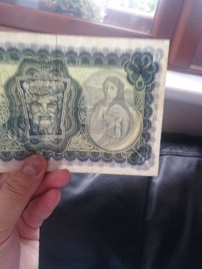 1975 Irish Ten Pounds Banknote