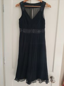 Black Dress -Coast - Size 10