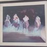 Large horse racing oil on canvas Image 3