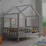 Kids Children Toddler Single Double Bed House Image 3
