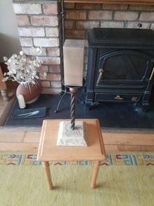 Brass candle holder
