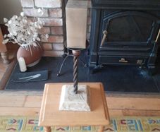 Brass candle holder
