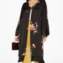 ETRO Italian Designer fringed KIMONO-Jacket - side slits - One Size Image 3