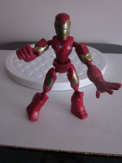 Marvel Avengers Iron Man Bend and Flex Hasbro 6" Bendy Action Figure  2019
