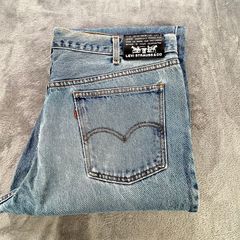 Vintage Levi's 643 Jeans Blue Mens W37 L30 90s Orange Tab Straight Fit - Italy