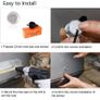Car Auto Vehicle Reverse Backup System with 4 Parking Sensors Distance Detection Radar + LED Distance Display + Sound Warning - Black (FREE POSTAGE) Image 4