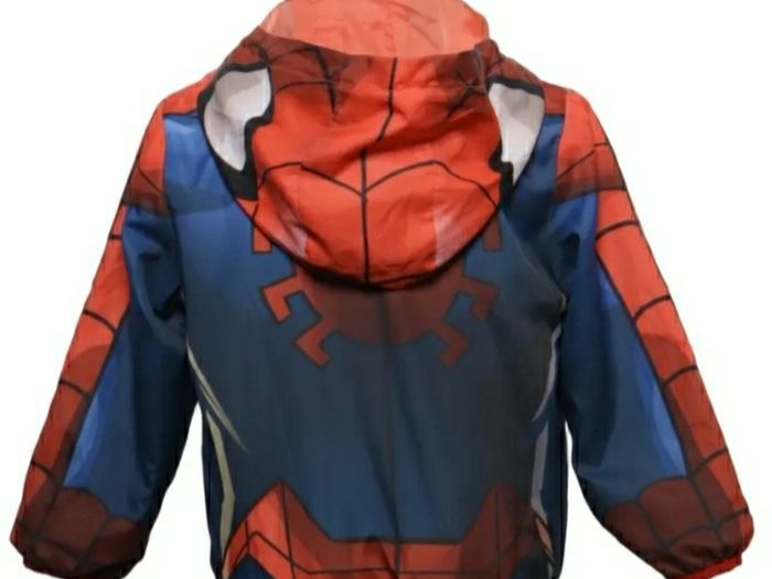 HM raincoat lightweight jacket Spiderman