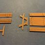 3d printed 1:64 scale picnic table and bench set Image 3
