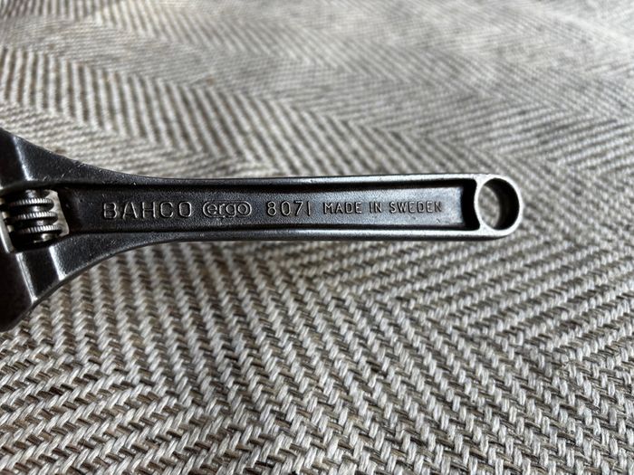Vintage Bahco Adjustable Wrench
