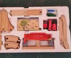 Wooden Train Set