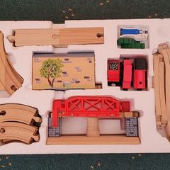 Wooden Train Set