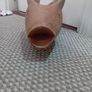 Large Koi Carp  Vintage Planter Wooden Handcarved Image 4