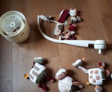 Mamas Papas Mobile, Lampshade, Soft Toys